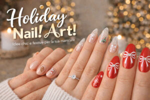 Unghie decorate in modo differente per le feste natalizie