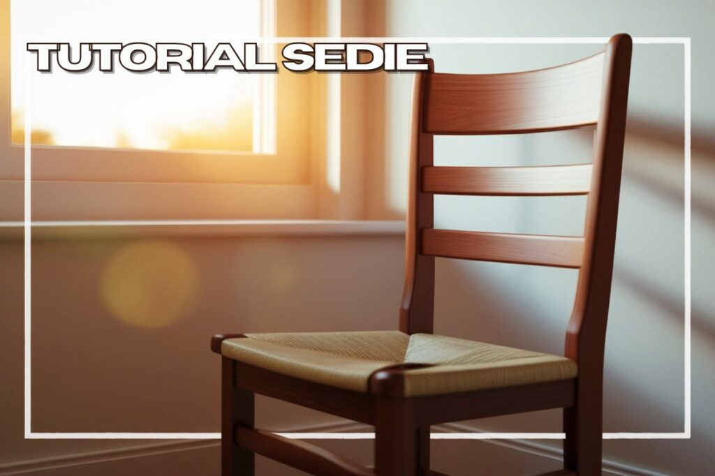 sedia di legno in primo piano vicino finestra