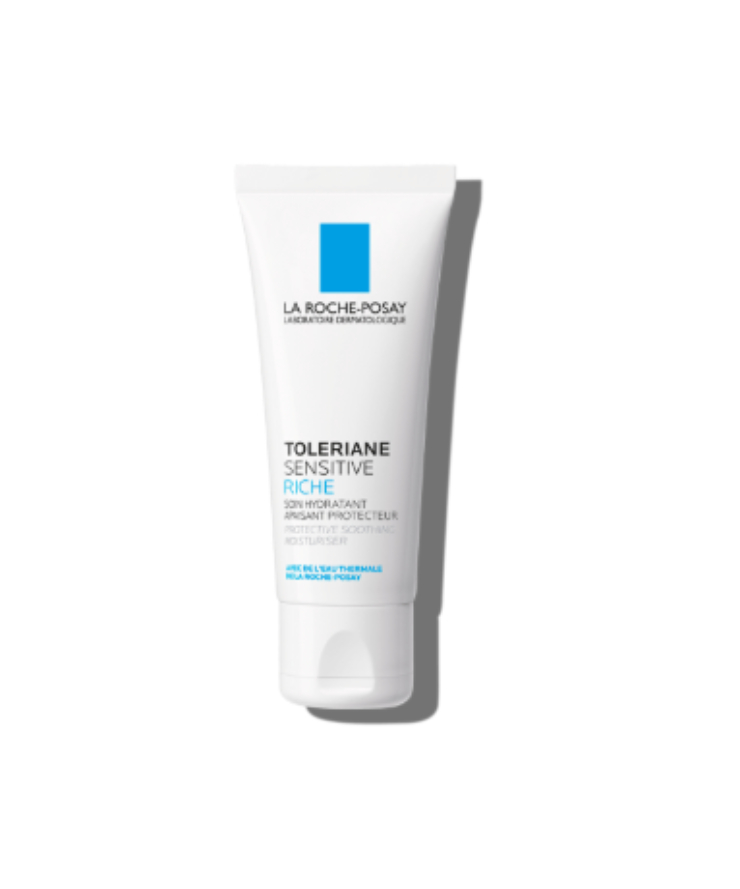 confezione bianca e blu