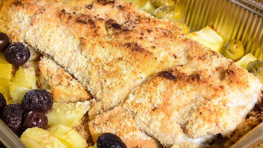 filetto di pesce gratinato