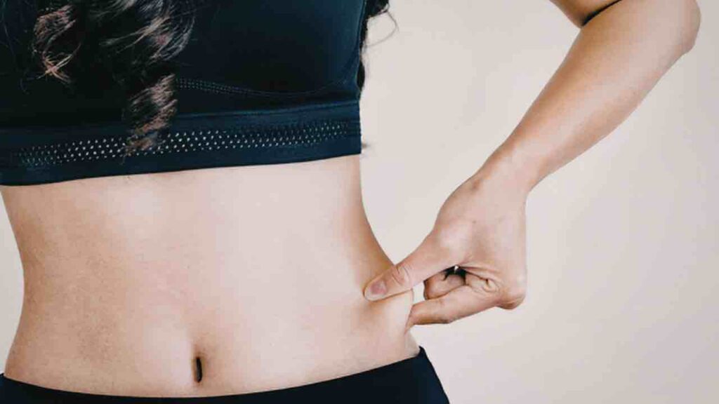 grasso sui fianchi