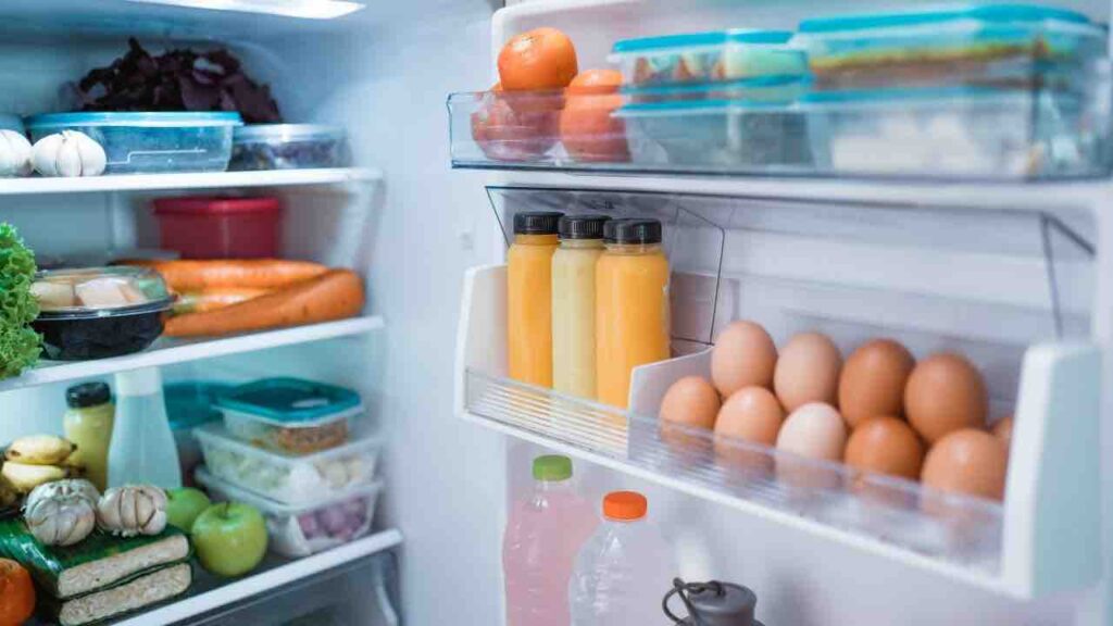 cibo nel frigo