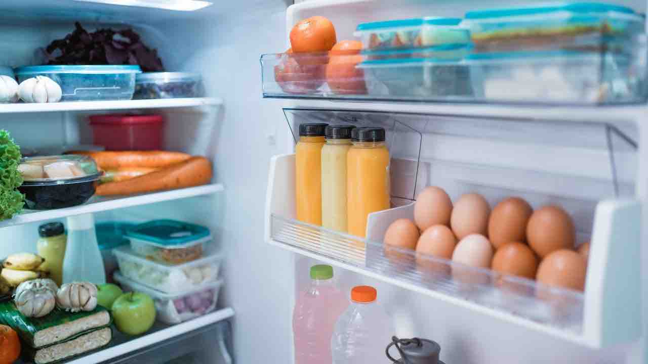 cibo nel frigo
