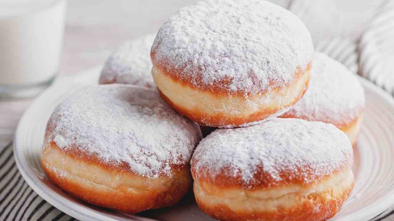 krapfen fatto in casa