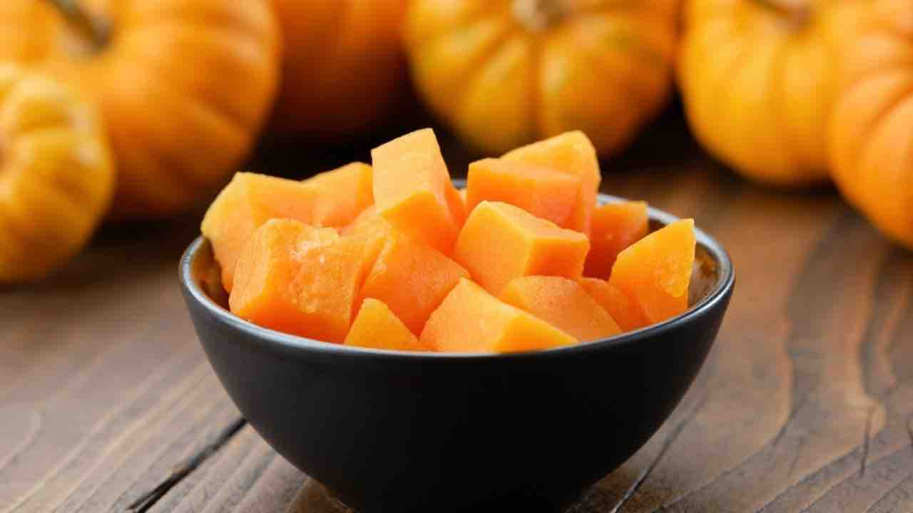 polpa di zucca conservazione