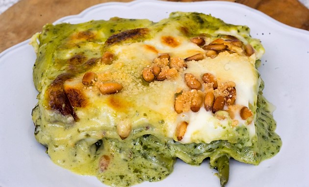 Lasagne al pesto