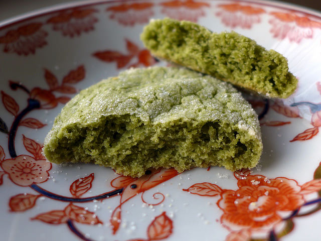 Biscotti al tè verde Matcha