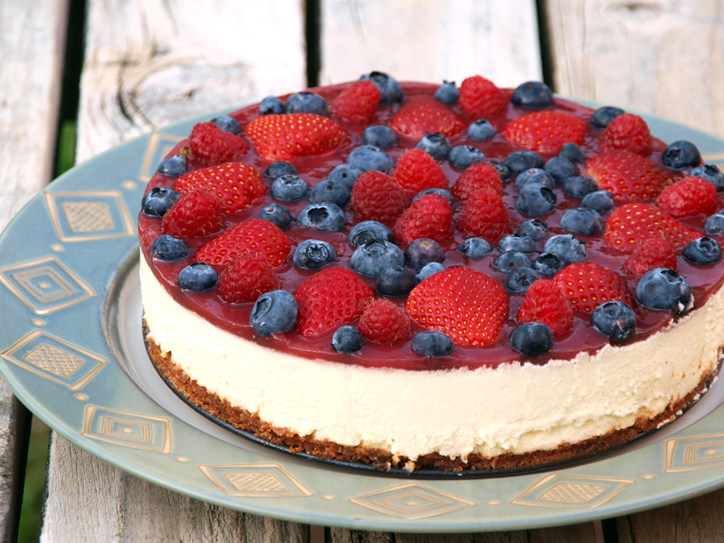 Cheesecake senza lattosio