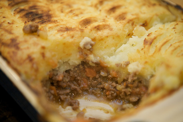 Cottage pie o pasticcio inglese di carne