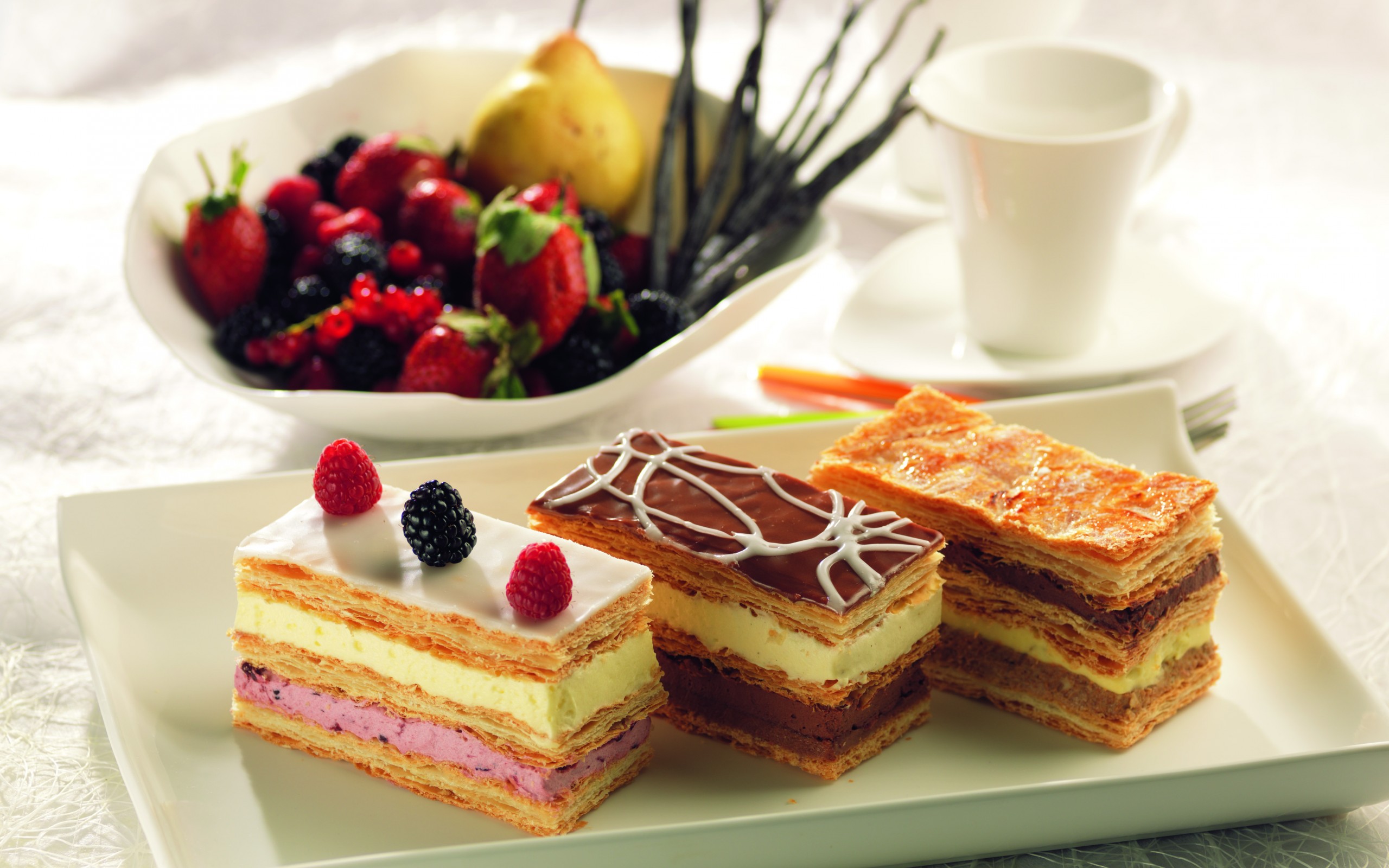 Dolci con creme varie