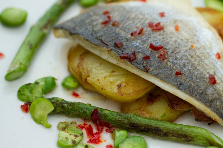 Filetto di orata con patate