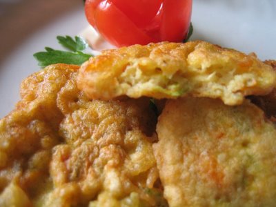 Frittelle di fiori di zucca