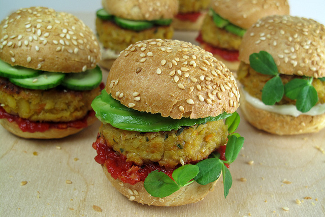 Hamburger di ceci