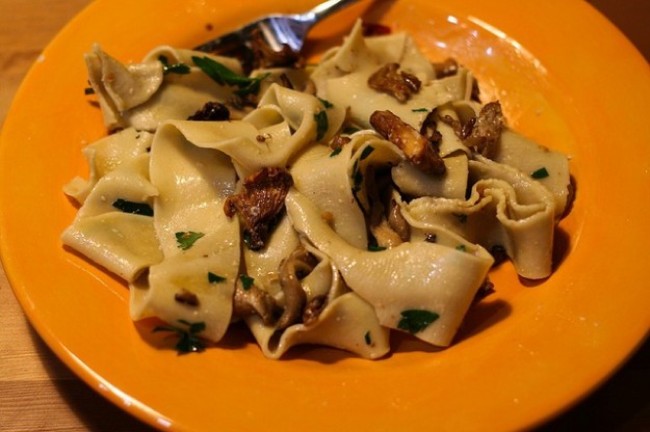 Pappardelle ai funghi porcini