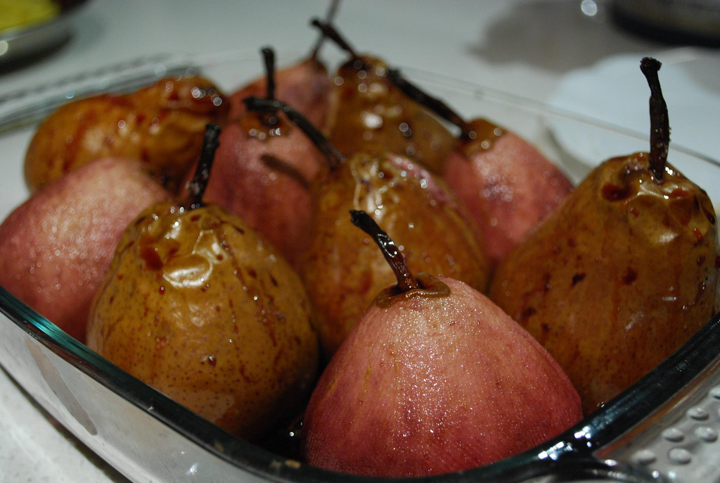 Pere cotte al forno
