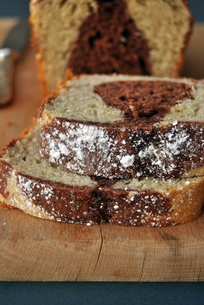 Plum cake marmorizzato
