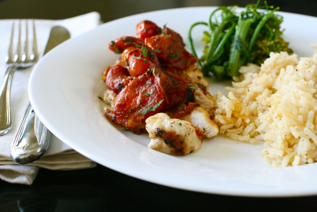 Pollo alla pizzaiola