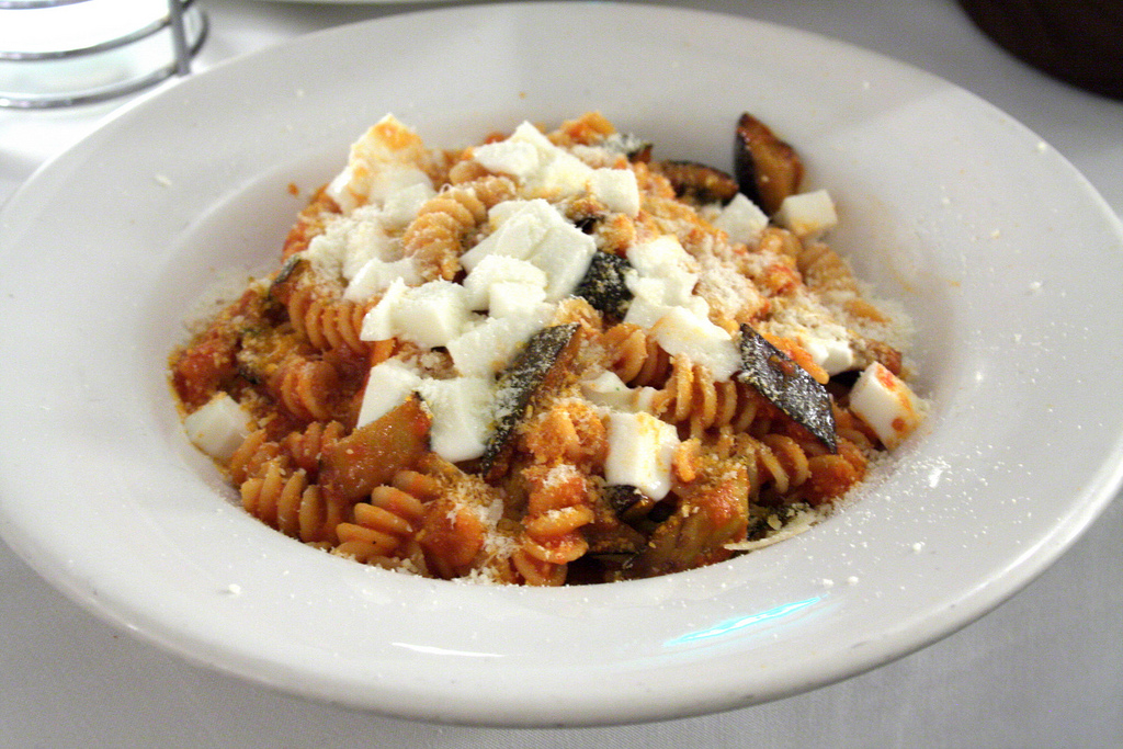 Primi piatti con melanzane