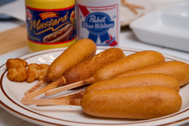 Ricetta corn dog americani