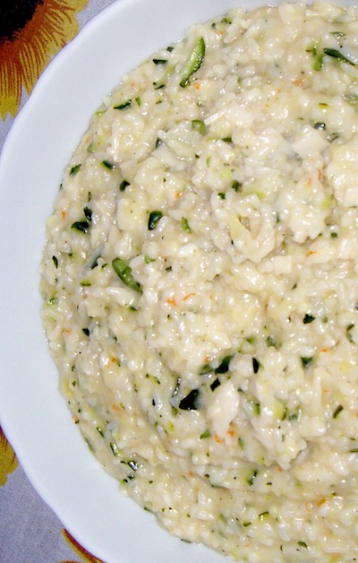Risotto Zucchine e Polpa di Granchio