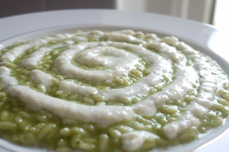 Risotto alla rucola