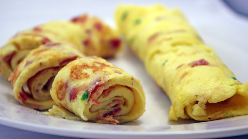 La ricetta del rotolo di frittata