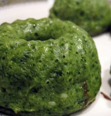 Soufflé agli spinaci