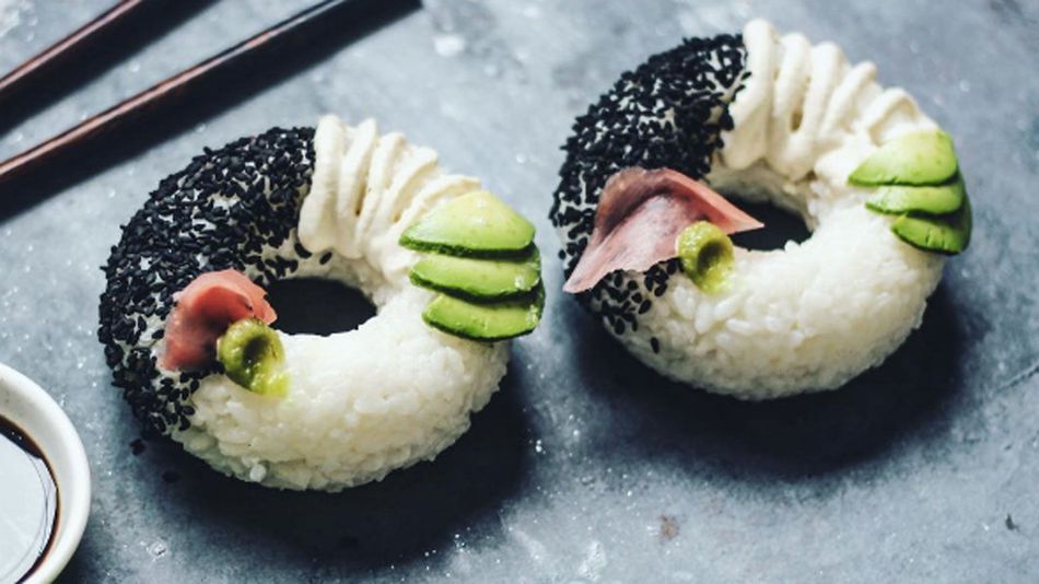 Sushi donuts