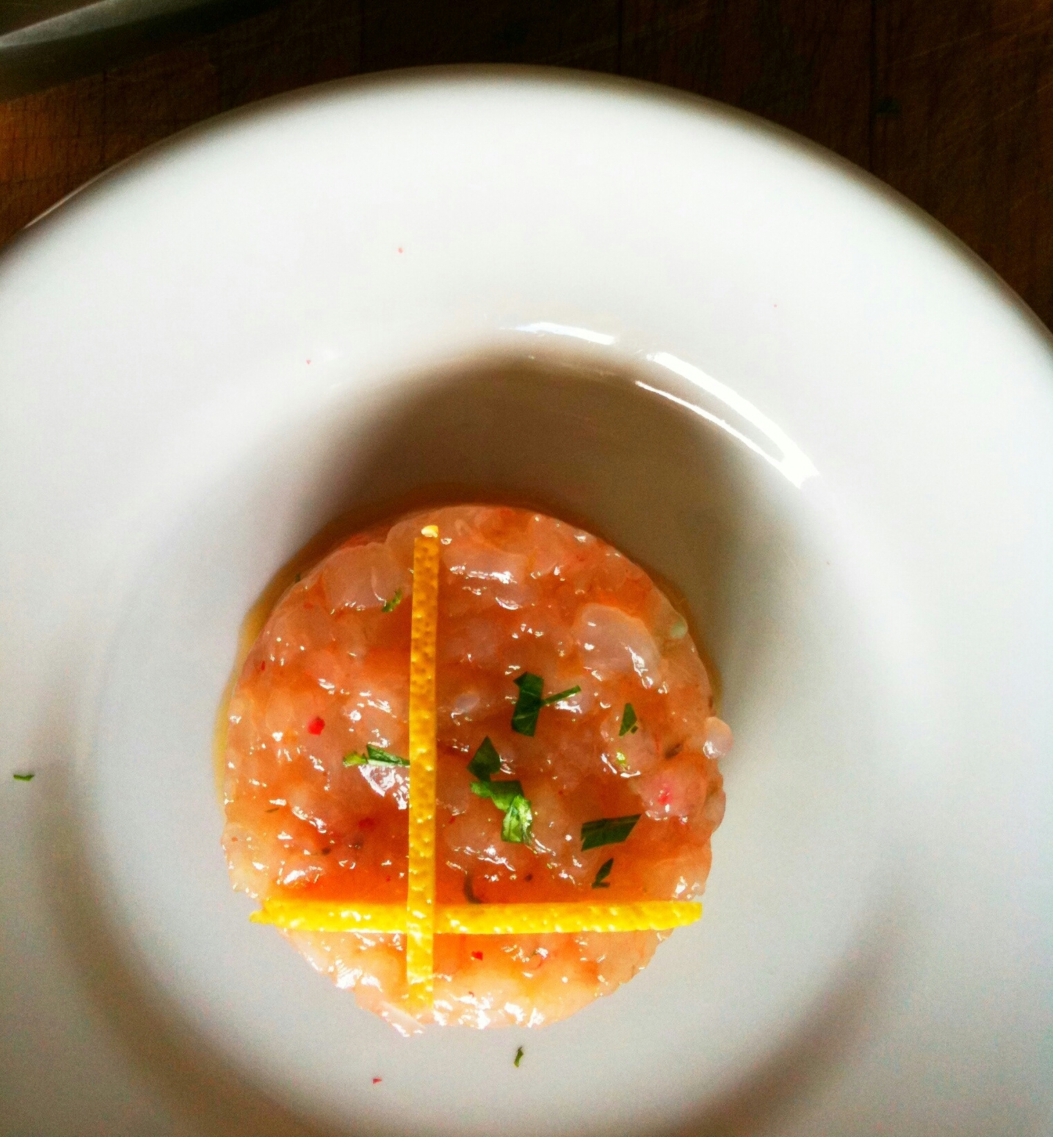 Tartare di gamberi