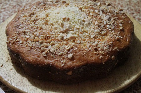 Torta yogurt mandorle