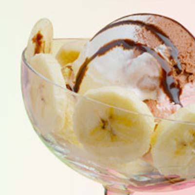 Affogato di banane