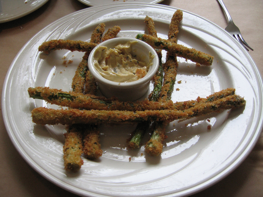 asparagi fritti ricetta