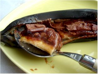 banane cartoccio ricetta