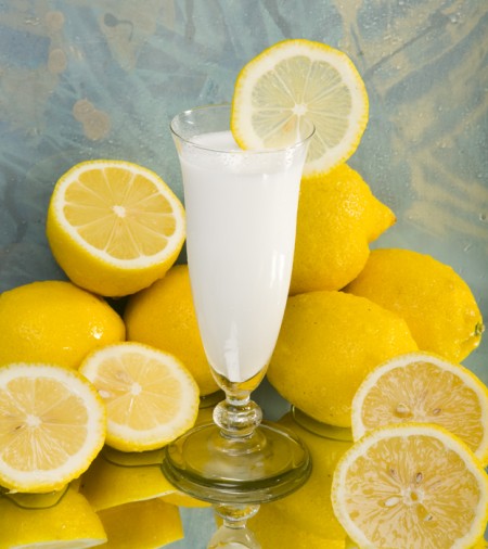 bicchiere sorbetto limone