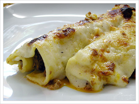 cannelloni radicchio ricotta