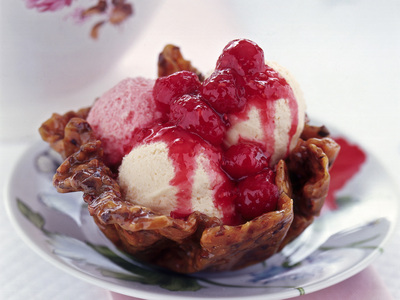 cestini con gelato