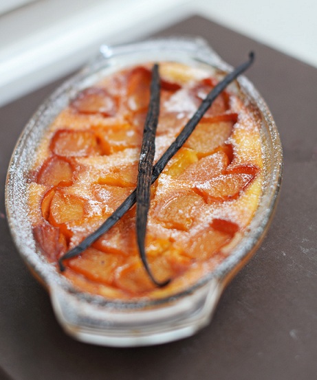 clafoutis di pesche ricetta