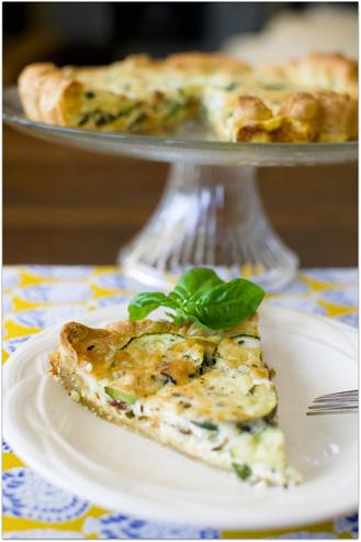 crostata di zucchine