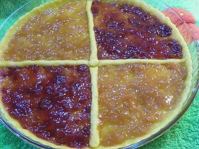 crostata due colori