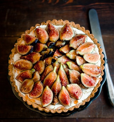 crostata fichi e mescarpone