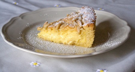 crostata limone e pinoli
