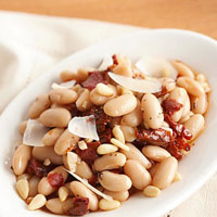 fagioli e pomodori secchi