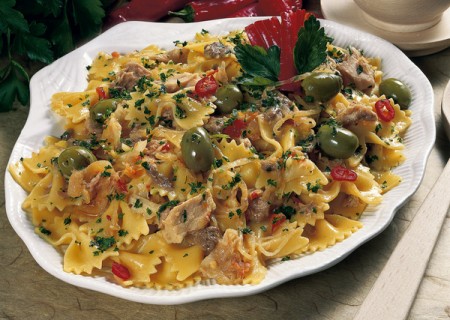 farfalle tonno olive