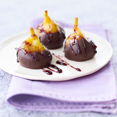 Cioccolatini con fichi al rum