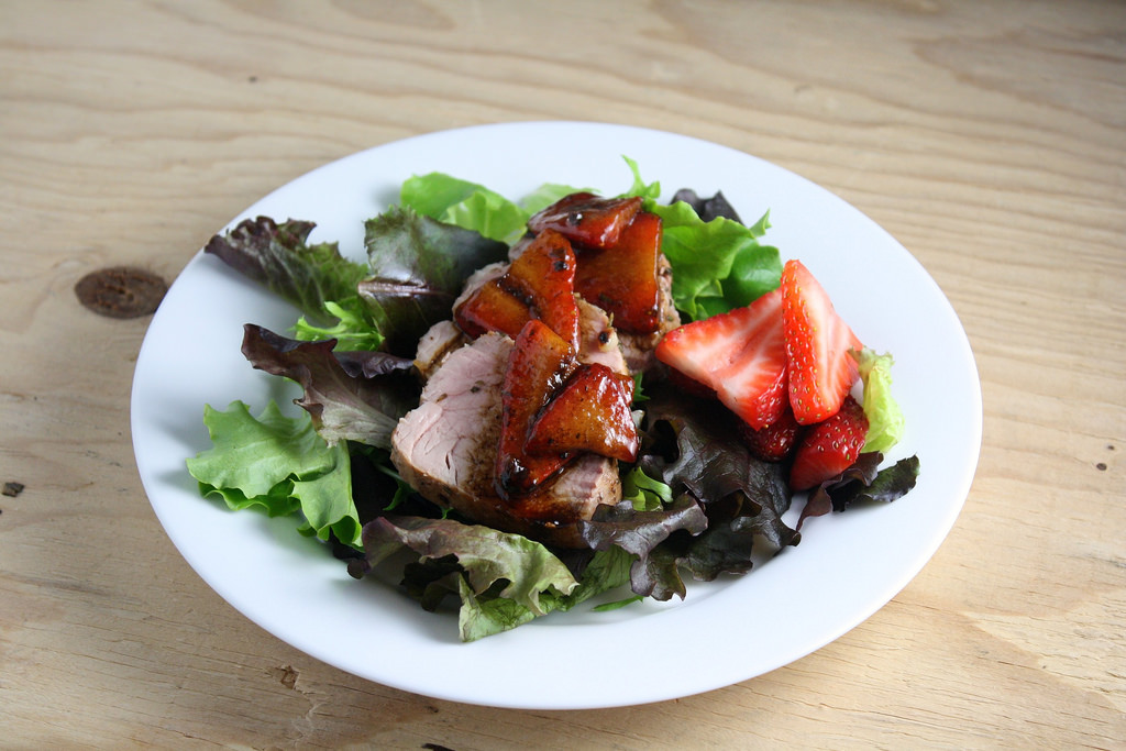 Filetto di maiale alle fragole