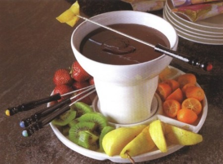 fonduta al cioccolato