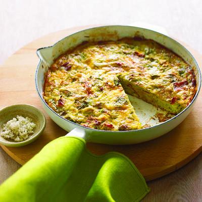 frittata porri