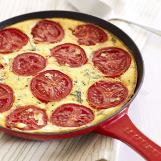frittata ricotta pomodori