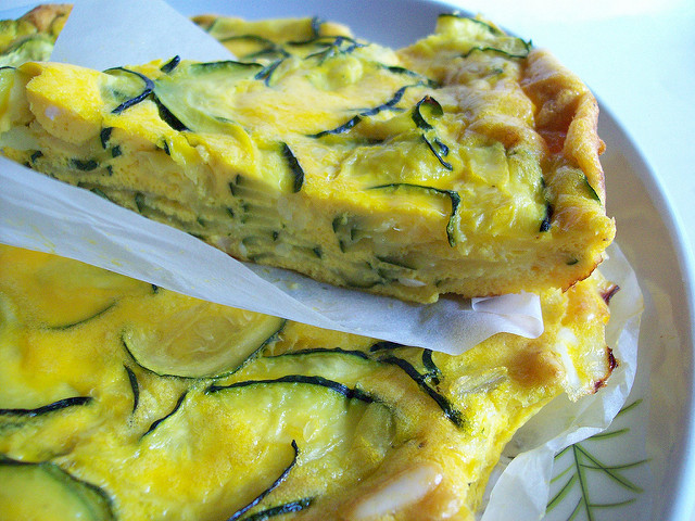 Frittata di patate e zucchine