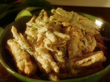 frittelle di fagiolini